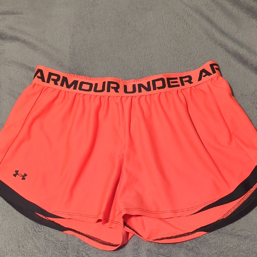 Under Armour Women's Coral Athletic Shorts